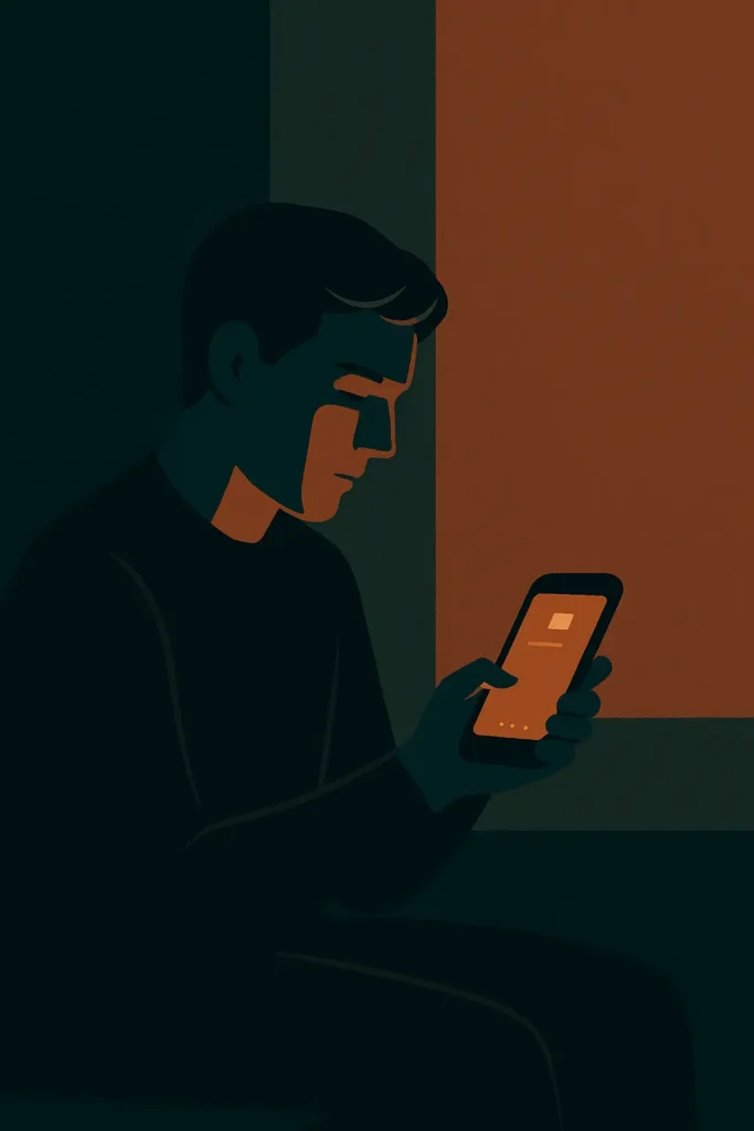 Posting Zero Trend social media silence illustration